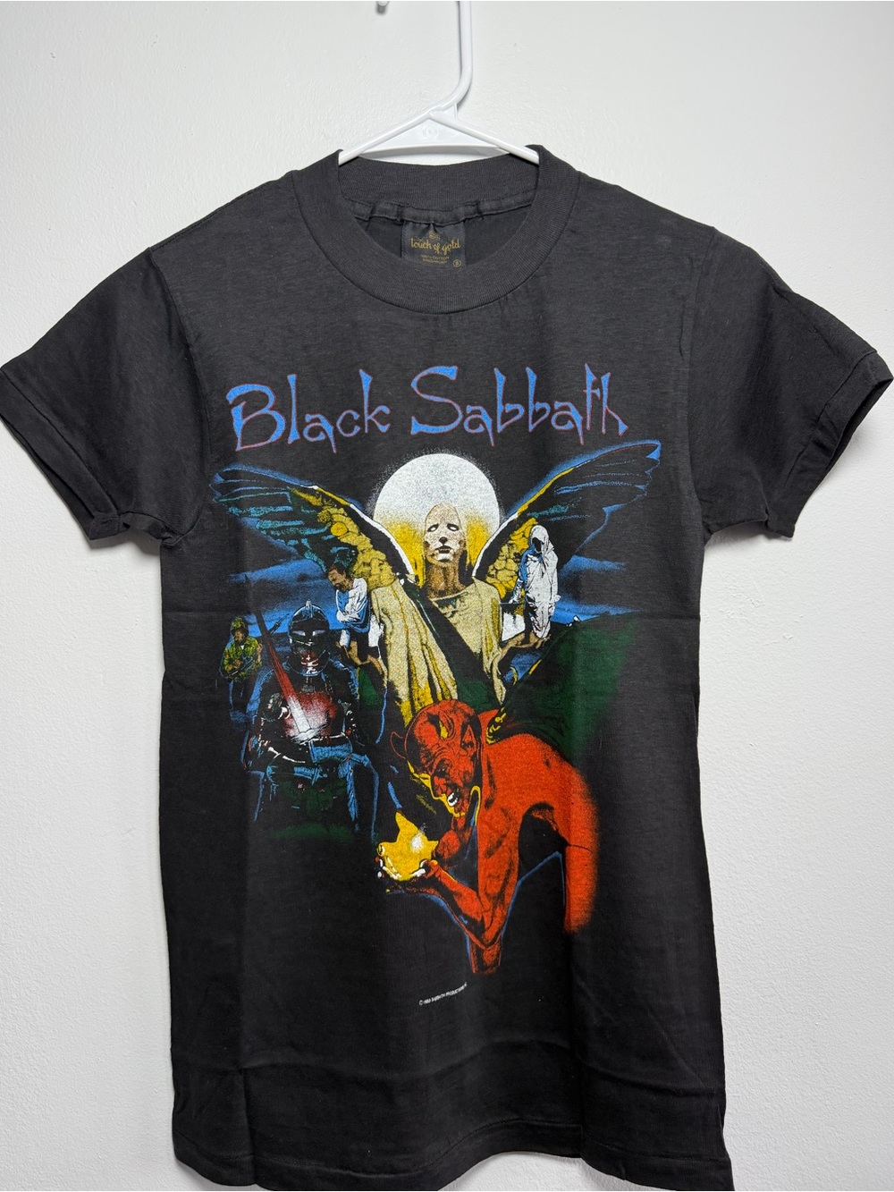 Vtg 1981/1983 Black Sabbath T-shirt Ozzy Osbourne 80s Concert Band Tee Small New